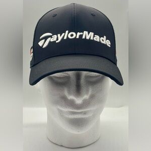 TaylorMade Black and White Golf Cap